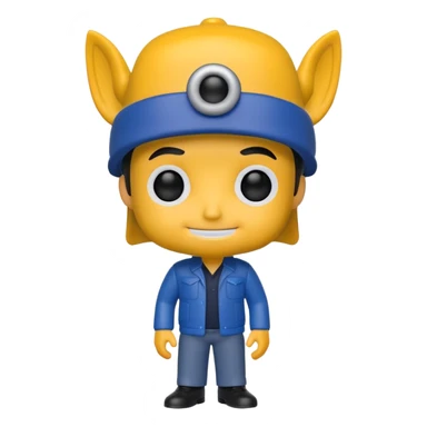 Fanko Pop Man sticker