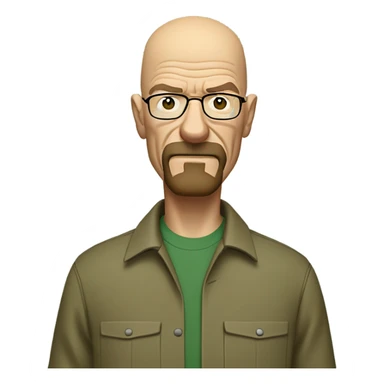 Walter white from breaking bad  sticker