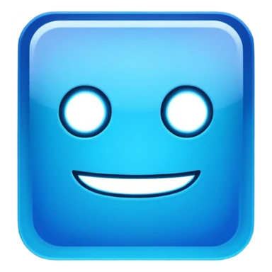 geometery dash square sticker