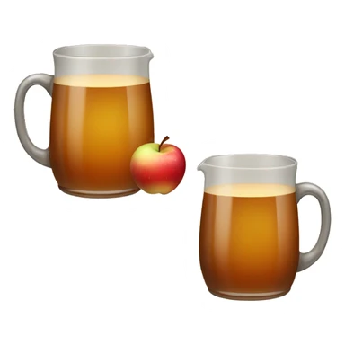 Apple cider sticker