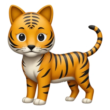 Chien mélanger à un chat malien  sticker