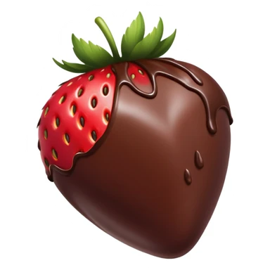 chocolate covered strawberry  sticker