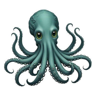 una spaventosa creatura aliena, simile agli orrori di H.P. Lovecraft sticker