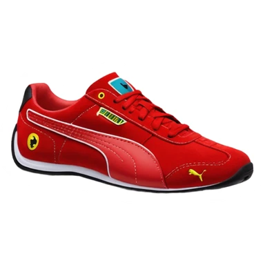 Puma rouge speedcat sticker
