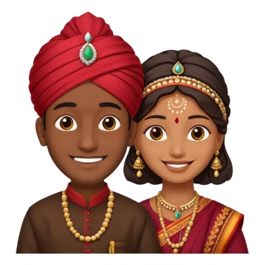 2 indian couple beautiful 😍  sticker