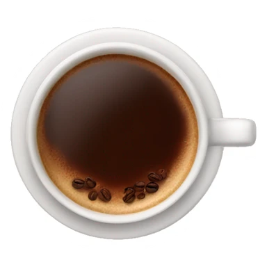  burgundy hot cup of coffee sticker