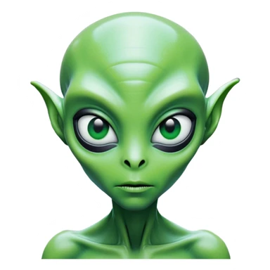 Alien living in NYC sticker