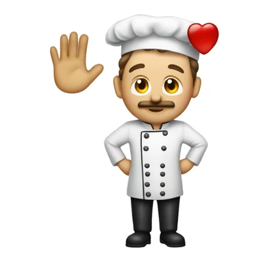 Italian chef kiss sticker