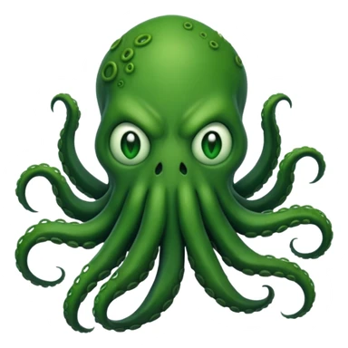 Cthulhu scared sticker