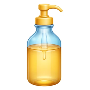 Baby oil bottle  sticker