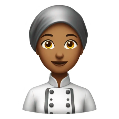 Patissier woman sticker
