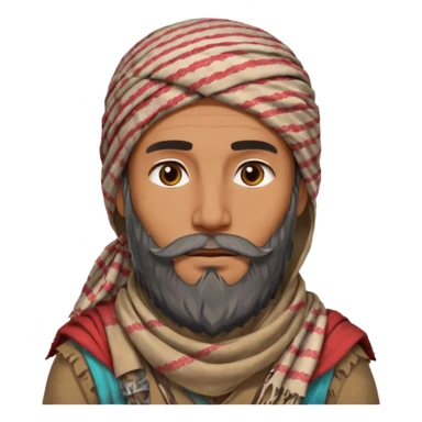 Desert Nomad Traveler sticker