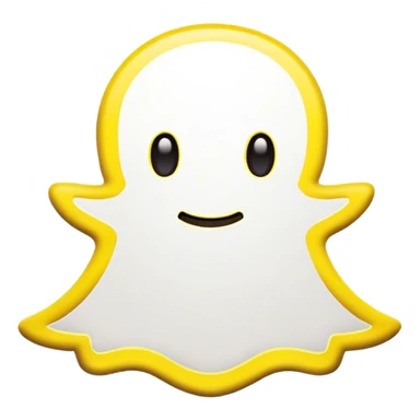 Snapchat logo sticker