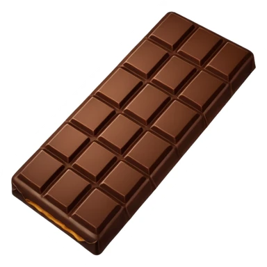 a chocolate bar being sold sticker