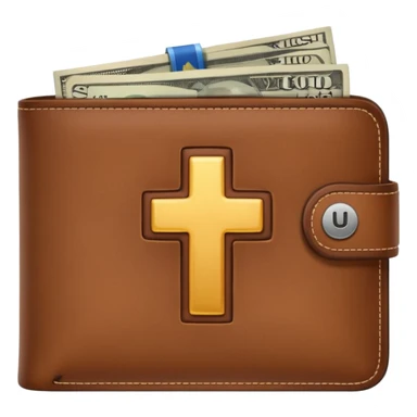 wallet with a plus sign emoji symbolizing starting balance sticker