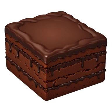 big Chocolate Brownie cake sticker