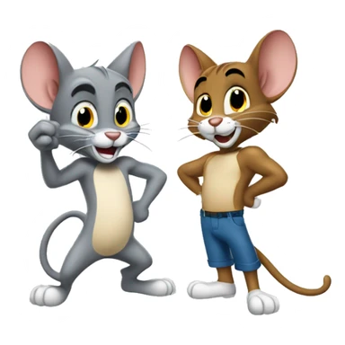 Tom and Jerry  sticker
