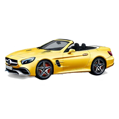 Mercedes sl 63 roadster sticker
