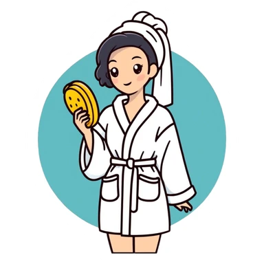 Yo mama in the bathroom sticker