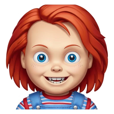 AaUn emojin de chuky sticker