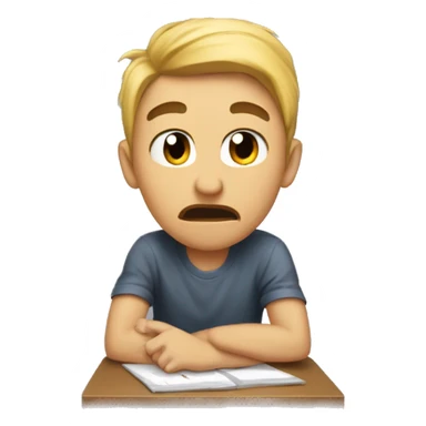 Your getting beat up by homework sticker