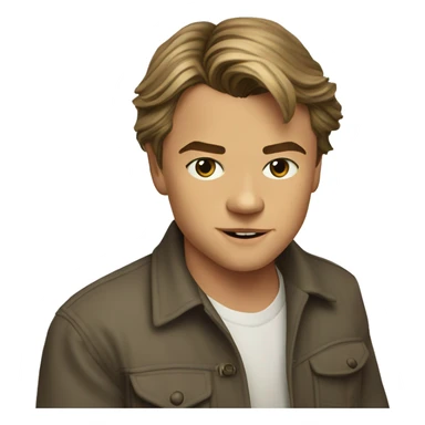 Young Leonardo dicaprio sticker