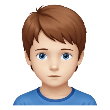 Ein junges Mädchen mit klaren, blauen Augen und langes braunen wellig-glattem Haar, hellem Teint mit sanftem Glow. Zarte, harmonische Gesichtszüge freundlicher Ausdruck. Dezente braune schwarze Brille, moderner, minimalistischer Stil. Gesamtwirkung: intelligent, feminin, natürlich schön sticker