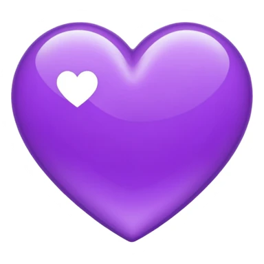 purple revolving hearts sticker