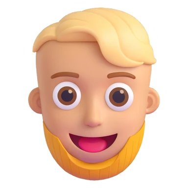 brother emoji, playful style, winking, modern haircut, bright and lively, isolated on white background sticker