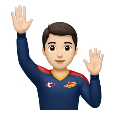 Adelaide crows afl kiss goodnight  sticker