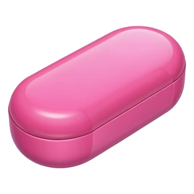 pink medication sticker