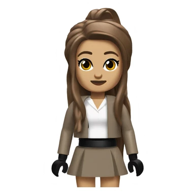ARIANA GRANDE lego full body sticker
