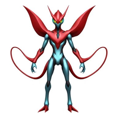 Darkrai-Bisharp-Scizor-Deoxys-Fakémon-hybrid-creature (full body)  sticker