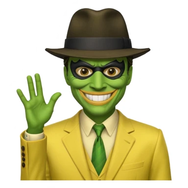 jim carrey the mask sticker