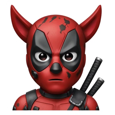 dogpool from Deadpool & Wolverine movie sticker