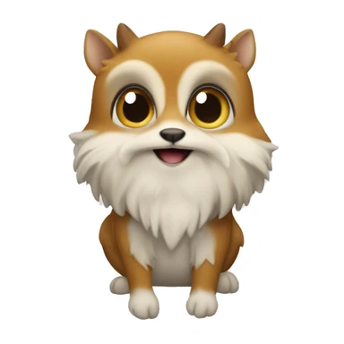 Eichhörnchen zeigt Mittelfinger  sticker