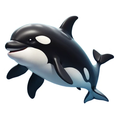 cinematic-comical-orca-portrait-emoji,-head-tilted-dramatically-with-an-exaggeratedly-shocked-expression,-featuring-a-sleek-black-and-white-body-with-wide,-comically-expressive-eyes-full-of-playful-disbelief-and-animated-flippers,-simple sticker