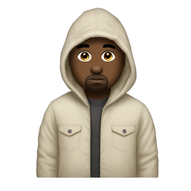 Dropoutbear kanye west sticker