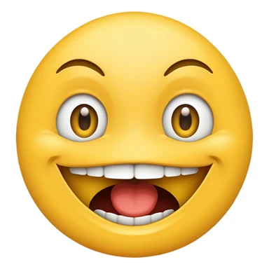 The 😬 mouth with the 😁 eyes please sticker