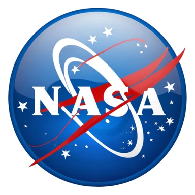 NASA logo sticker