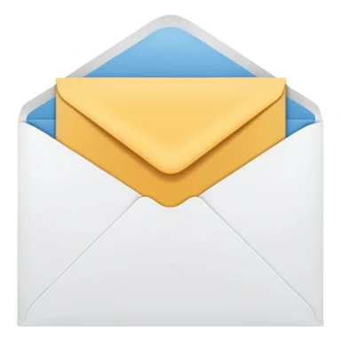 card with envelope sticker