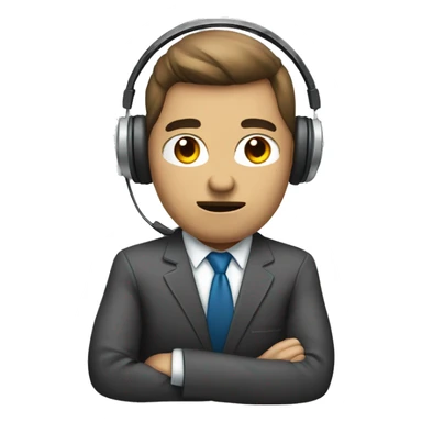 Mean Call center agent sticker