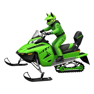 Lynx snowmoblie wheelies sticker