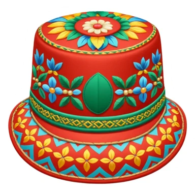 a nigerian hat sticker