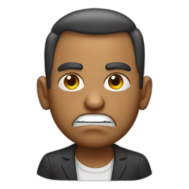 angry trump supporter racist sticker