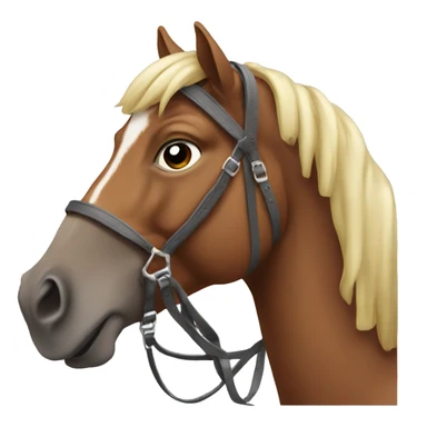 Horse with shoes sticker
