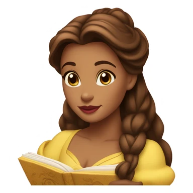 beauty and the beast belle sticker