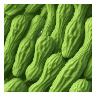 Bitter gourd sticker