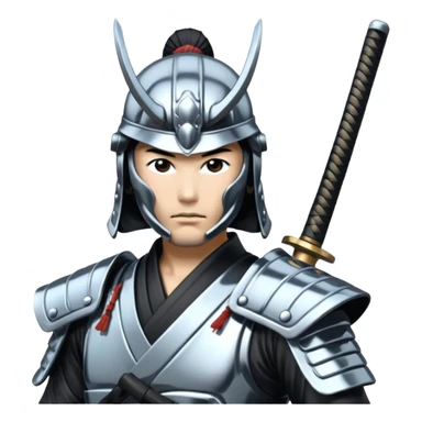 sorayama samurai sticker