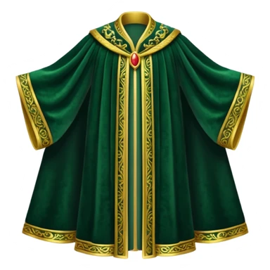 dark green Royal Robes sticker